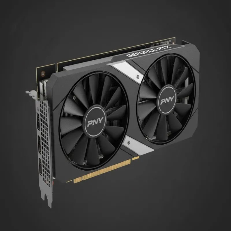 VCG5060T16DFXPB1-O PNY GeForce RTX 5060Ti 16GB Overclocked Dual Fan DLSS 4 - Image 1