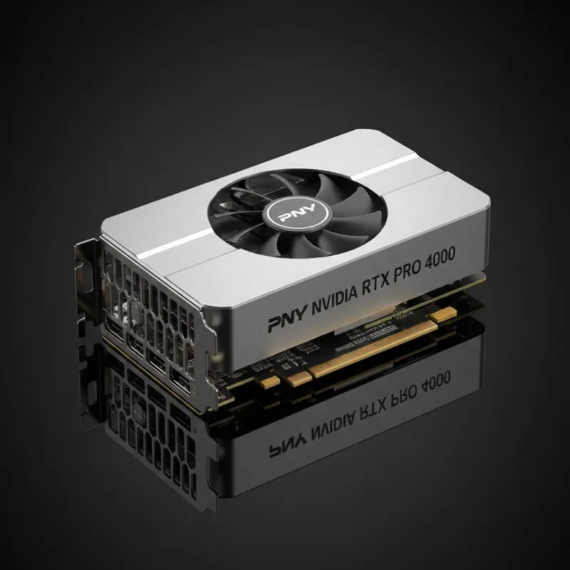 VCNRTXPRO4000LP-PB-1.webp PNY NVIDIA RTX PRO 4000 SFF Blackwell - Image 1