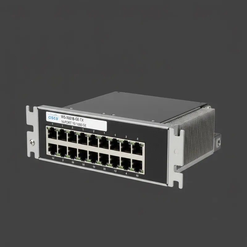 WS-X6516-GE-TX Catalyst 6500 16-port 10/100/1000 GE Module